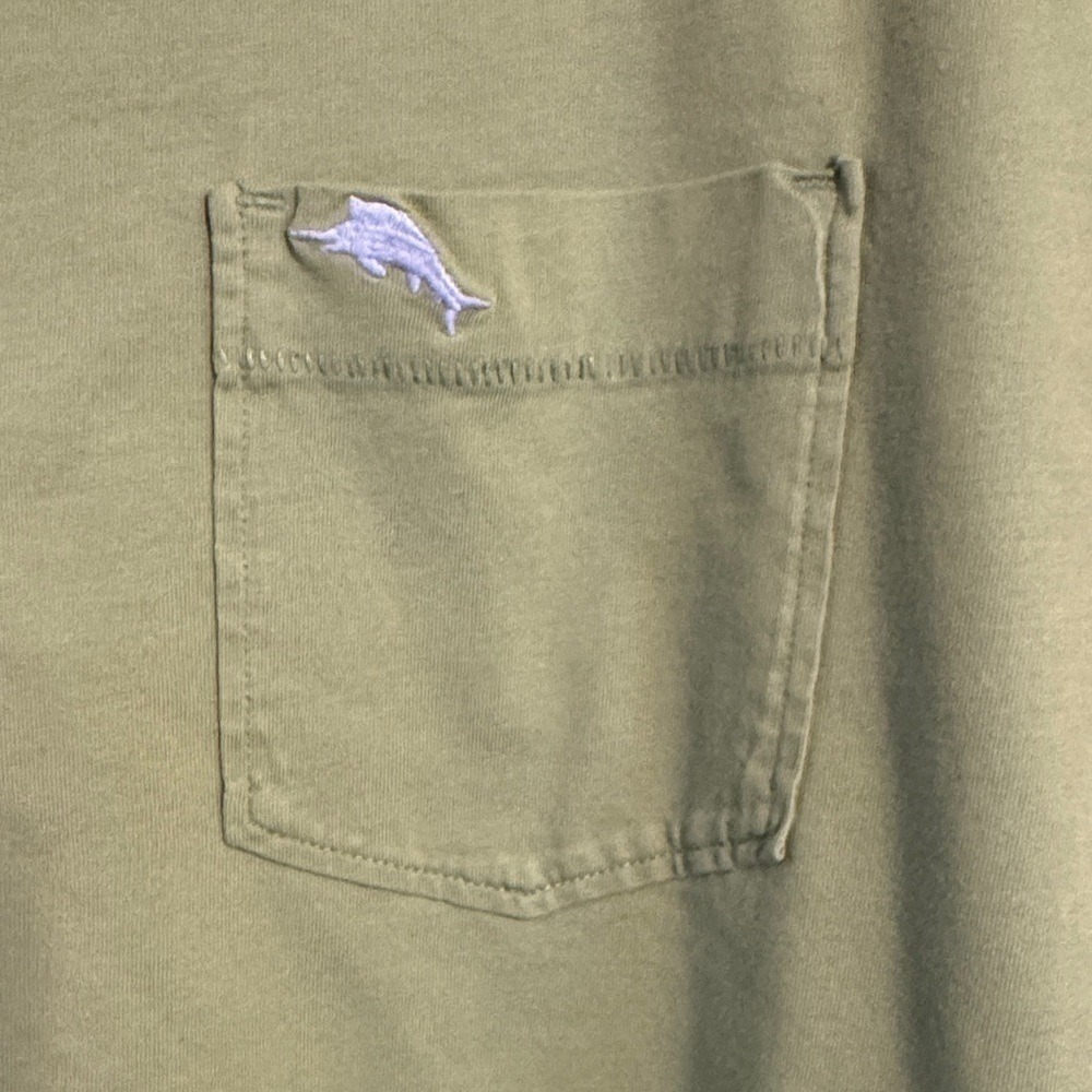 Tommy Bahama Green Long Sleeve Men's Shirt size xl tall - Picture 3 of 5